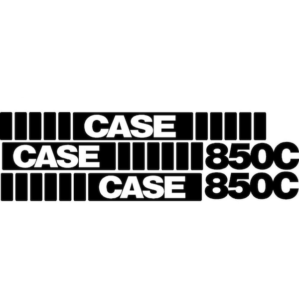 Aftermarket Decal Set CASE850CDECALSET - main